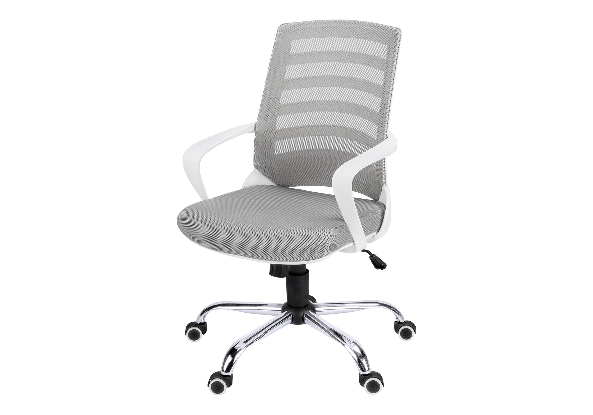 OFFICE CHAIR - WHITE / GREY MESH / MULTI POSITION