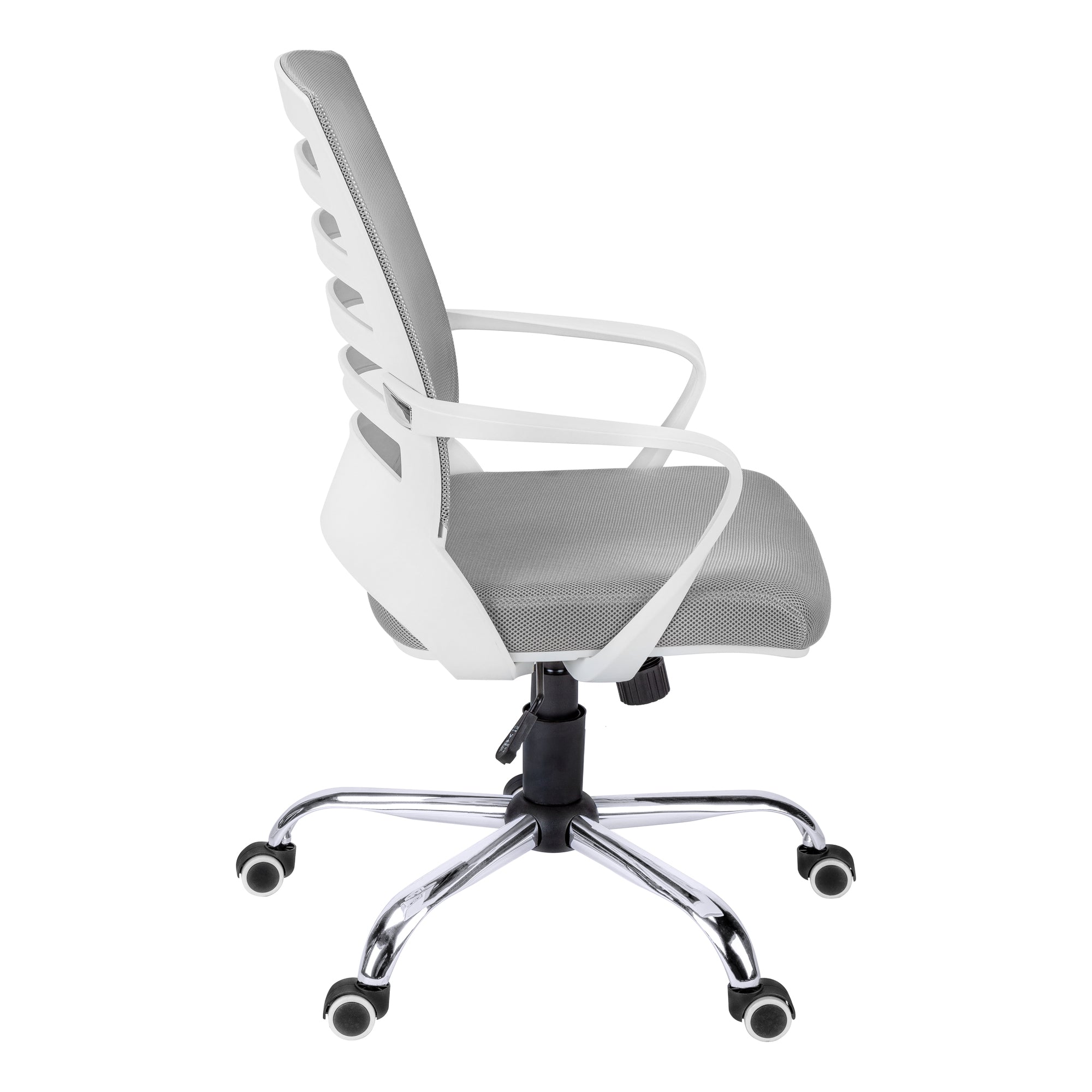 OFFICE CHAIR - WHITE / GREY MESH / MULTI POSITION