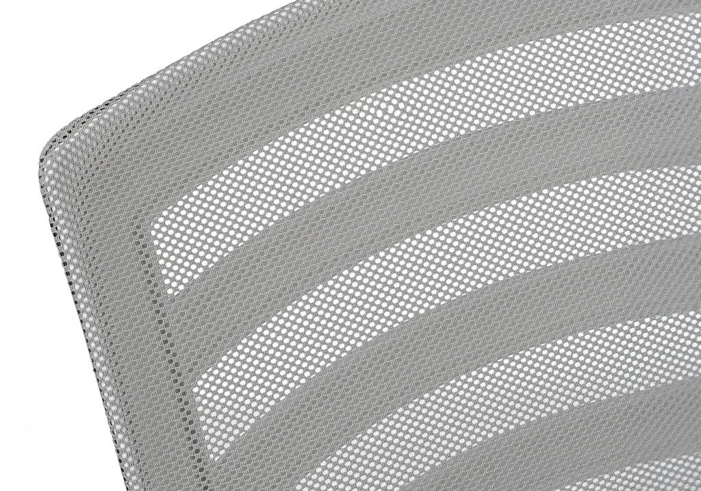 OFFICE CHAIR - WHITE / GREY MESH / MULTI POSITION