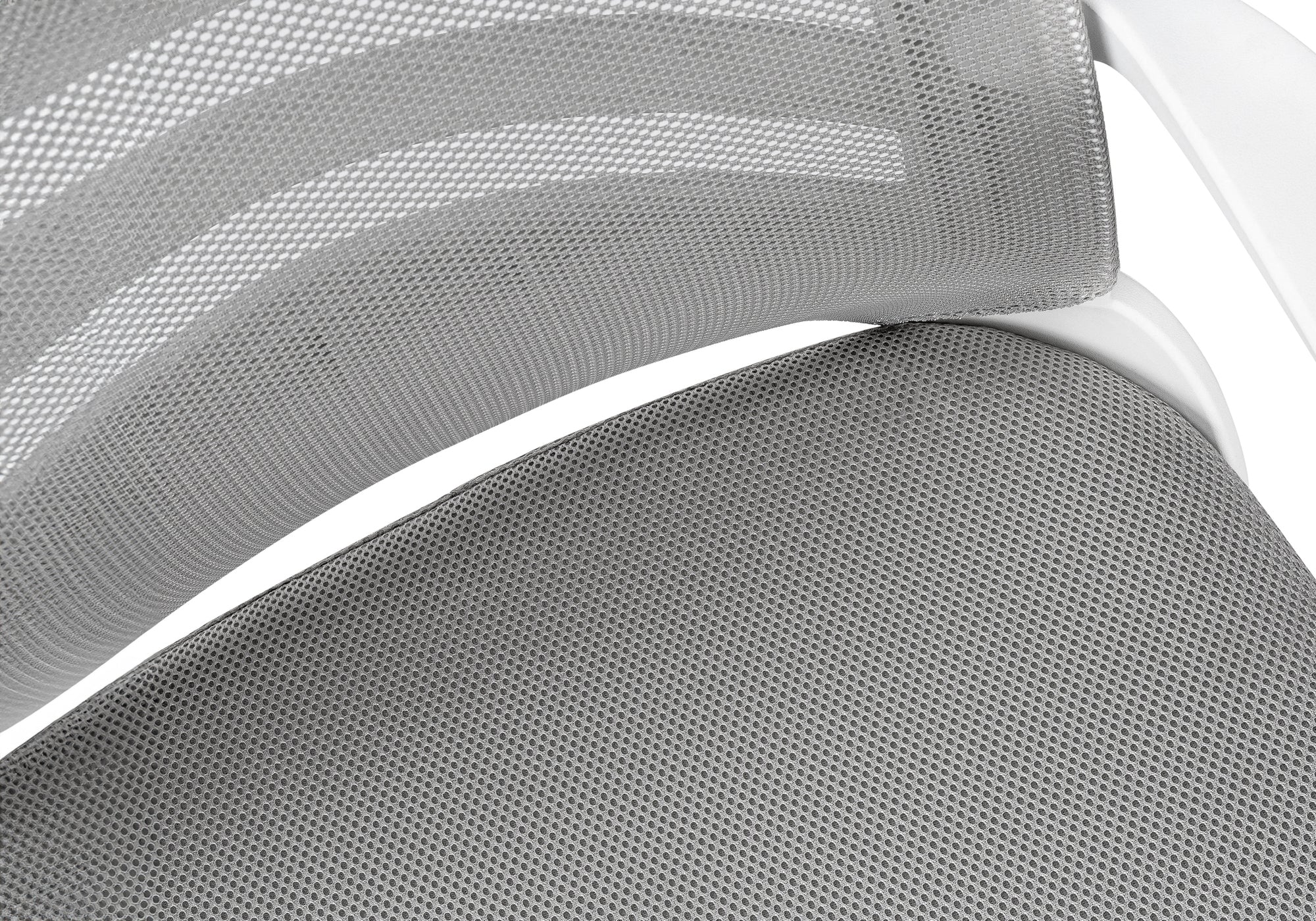 OFFICE CHAIR - WHITE / GREY MESH / MULTI POSITION