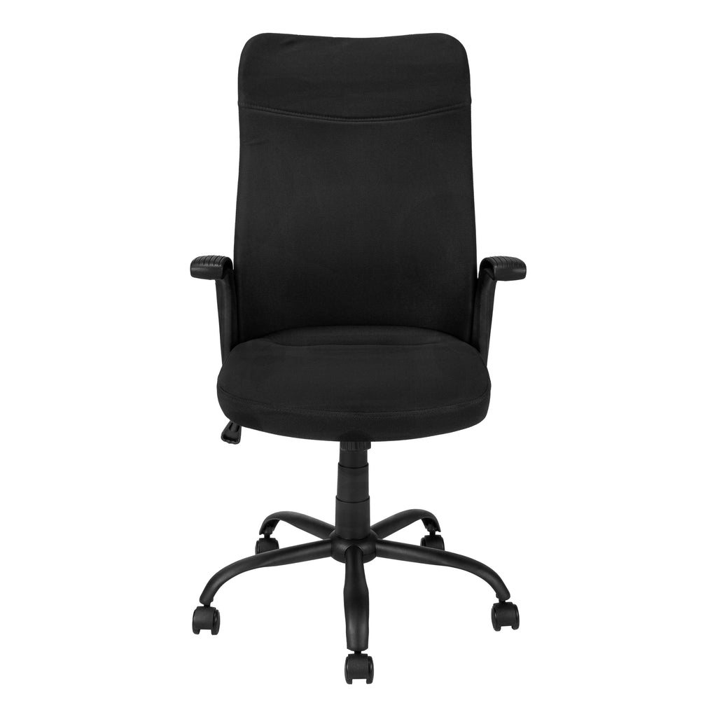 OFFICE CHAIR - BLACK / BLACK FABRIC / MULTI POSITION