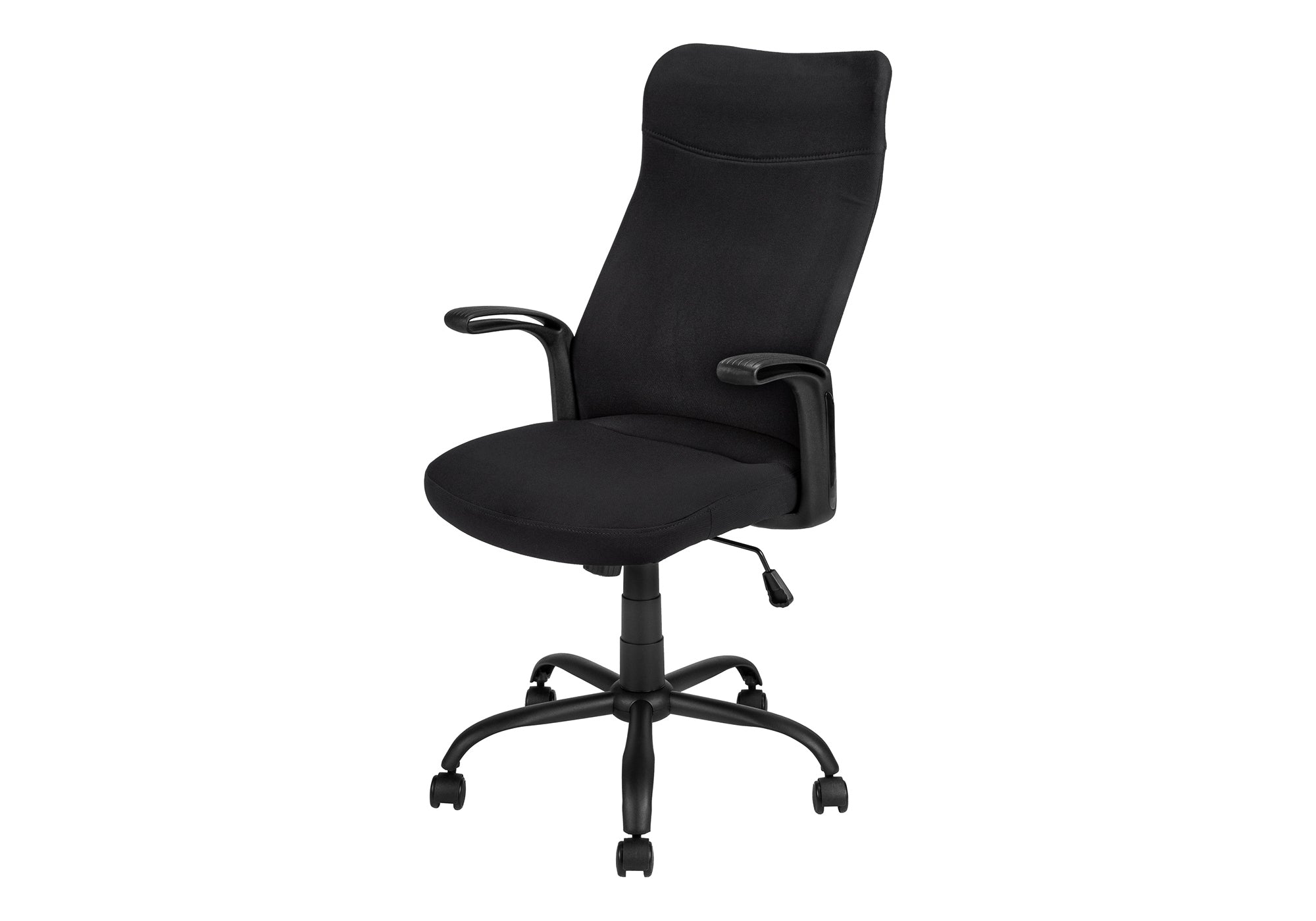 OFFICE CHAIR - BLACK / BLACK FABRIC / MULTI POSITION