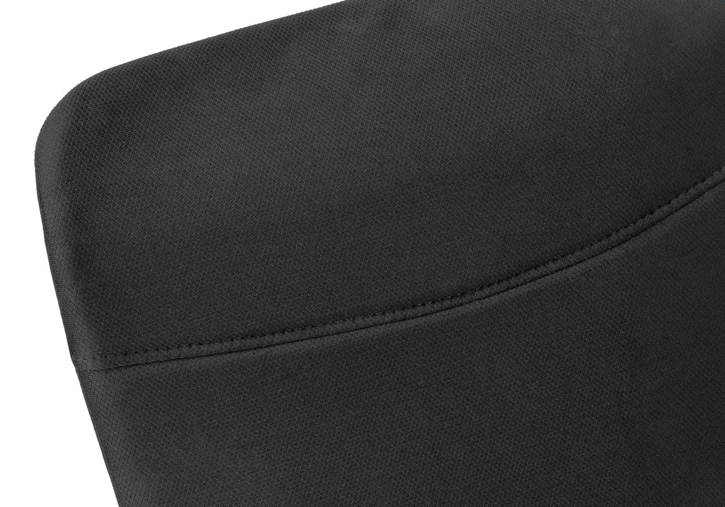 OFFICE CHAIR - BLACK / BLACK FABRIC / MULTI POSITION