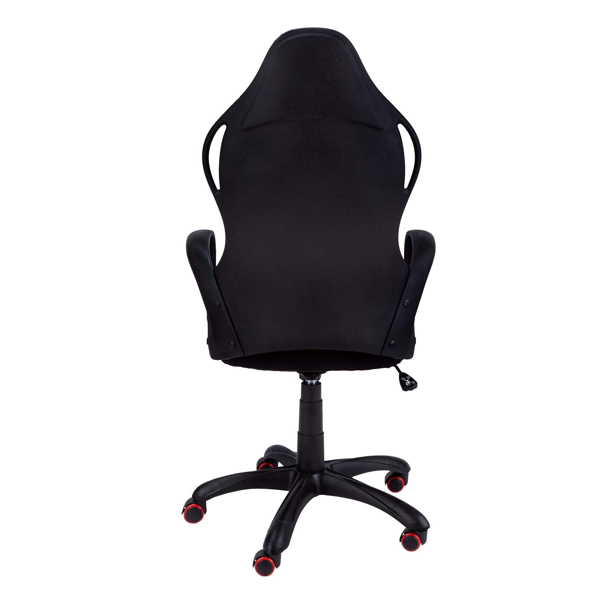 OFFICE CHAIR - BLACK / RED FABRIC / MULTI POSITION