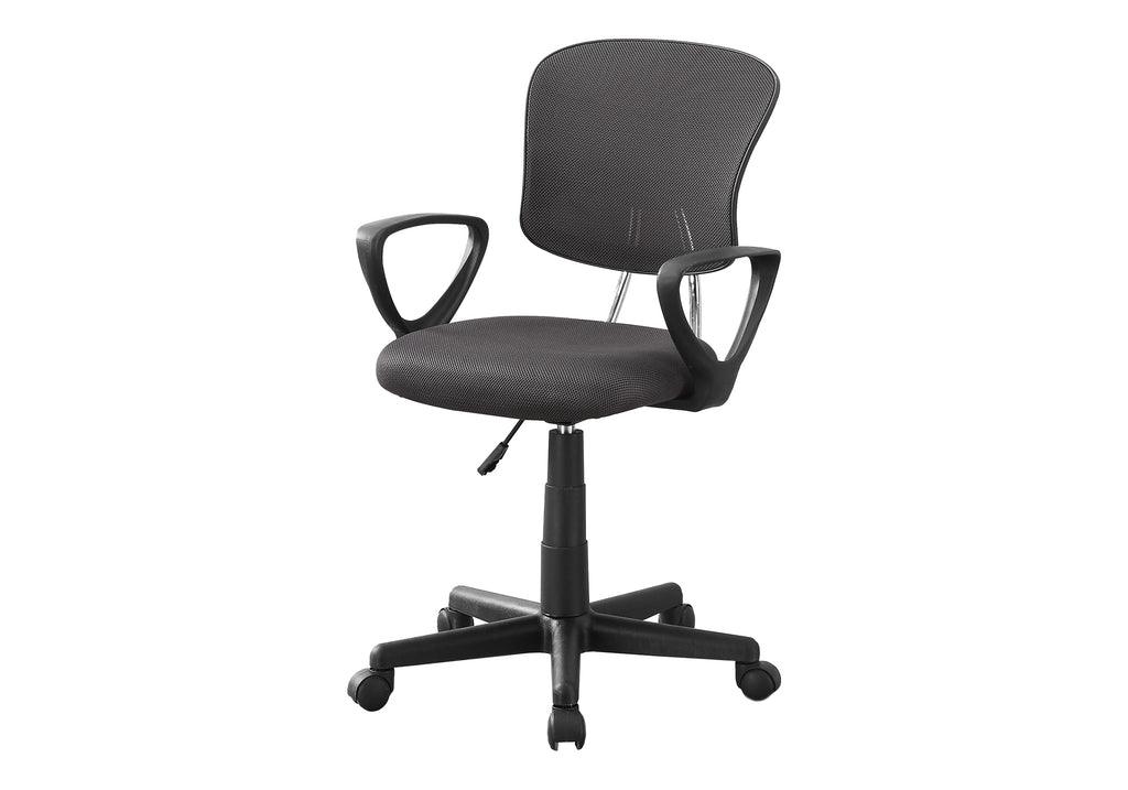 OFFICE CHAIR - GREY MESH JUVENILE / MULTI POSITION