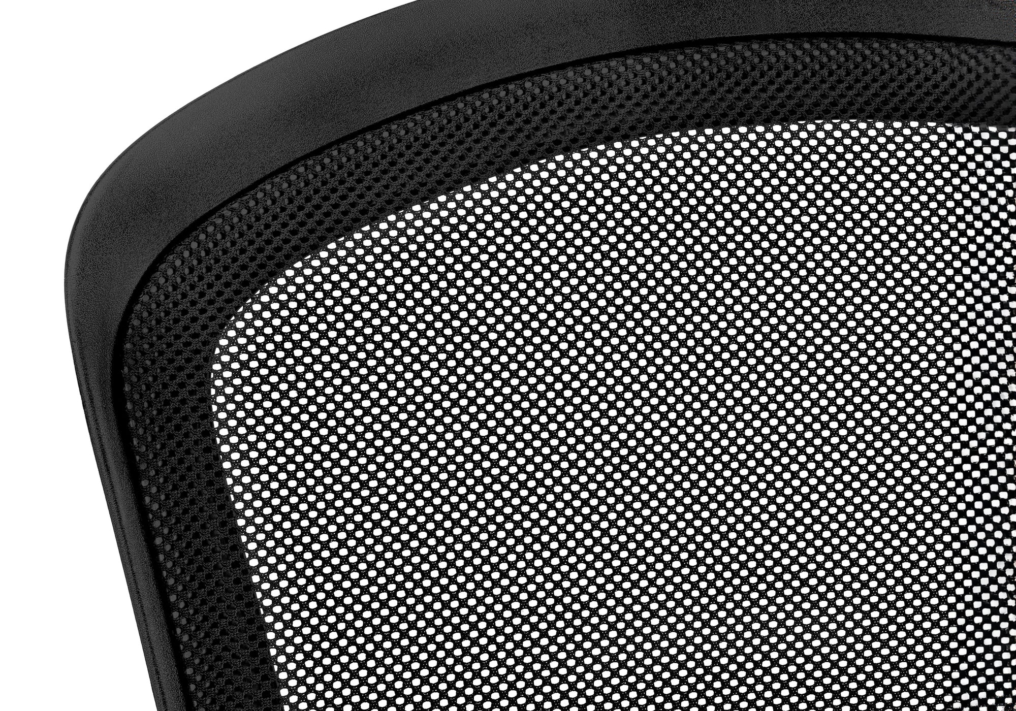 OFFICE CHAIR - BLACK MESH MID-BACK / MULTI-POSITION