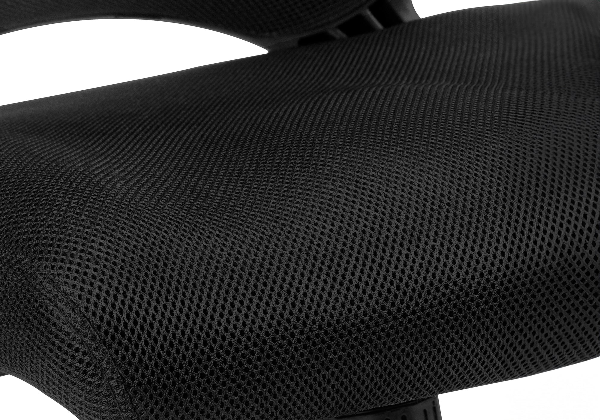 OFFICE CHAIR - BLACK MESH MID-BACK / MULTI-POSITION