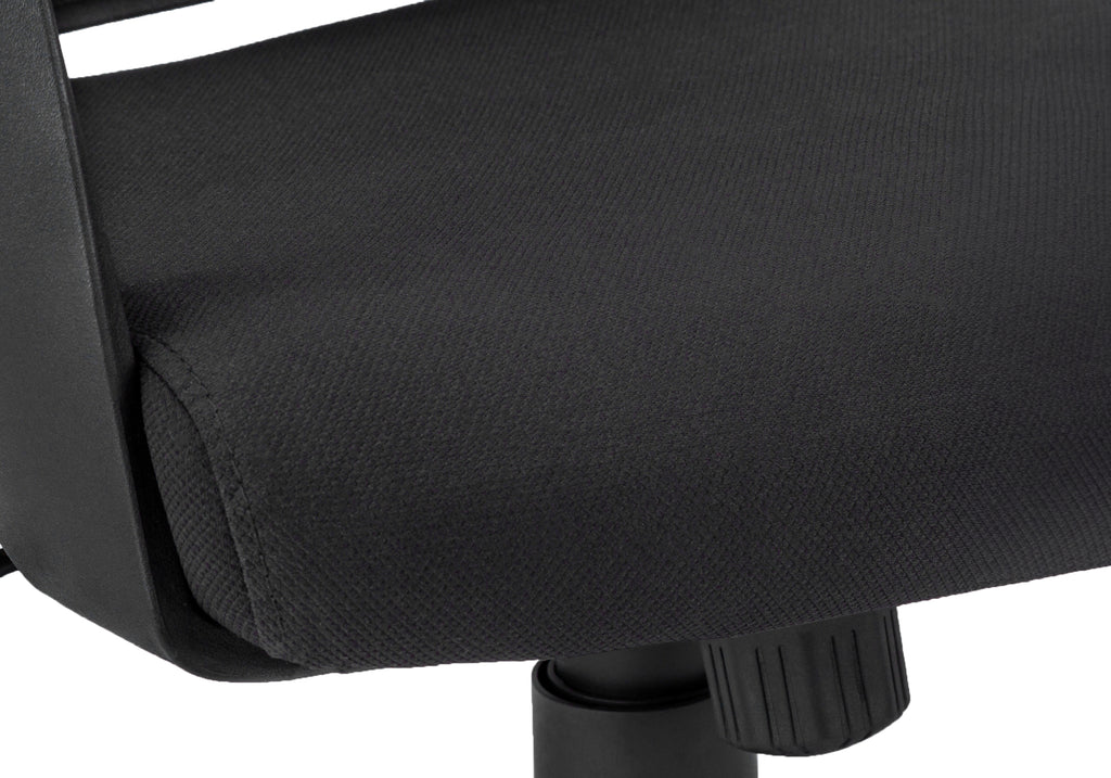 OFFICE CHAIR - BLACK / BLACK FABRIC / HIGH BACK EXECUTIVE