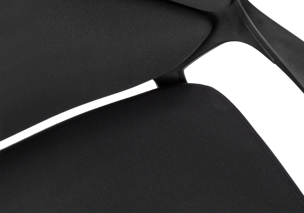 OFFICE CHAIR - BLACK / BLACK FABRIC / HIGH BACK EXECUTIVE