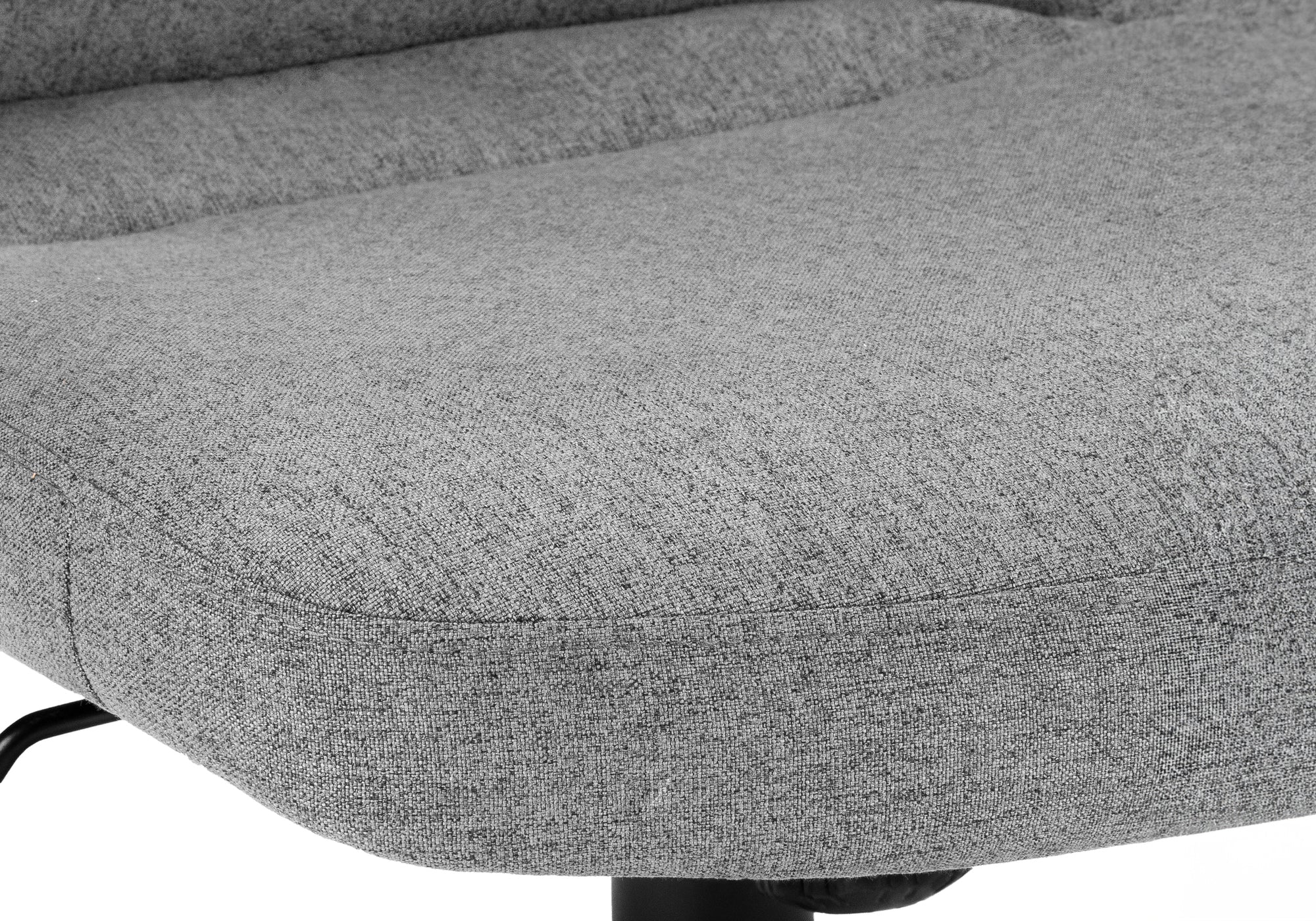 OFFICE CHAIR - BLACK / DARK GREY FABRIC / MULTI POSITION
