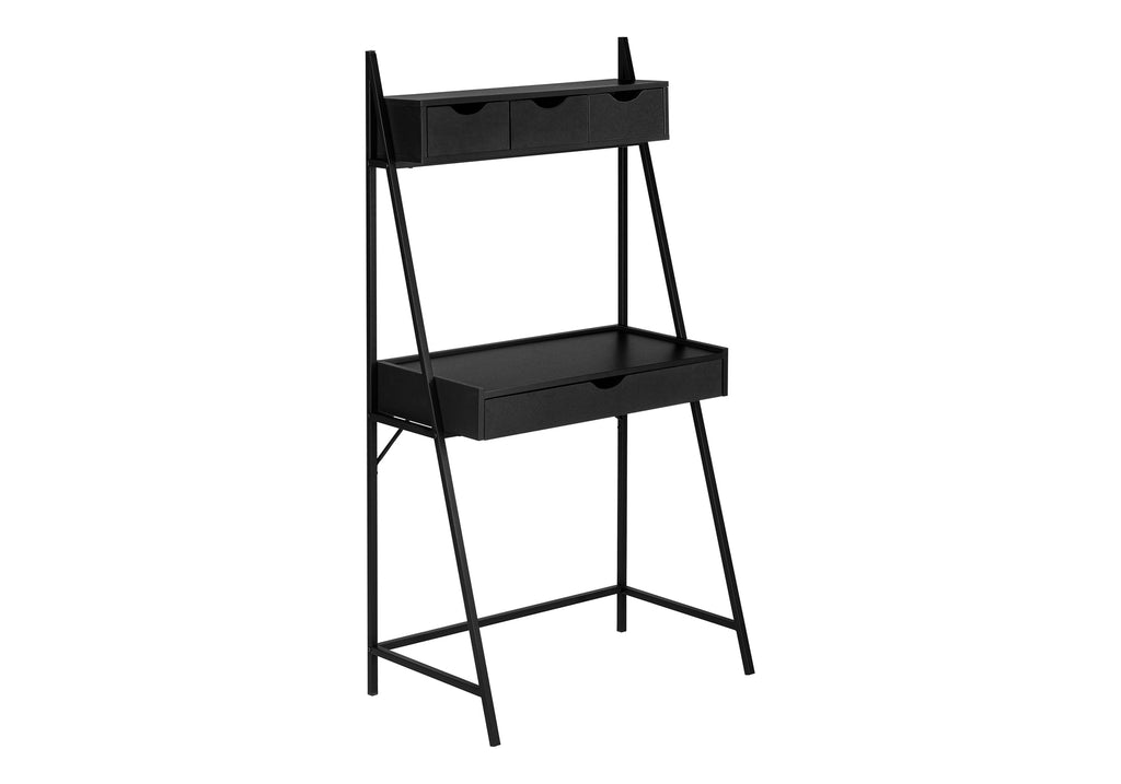 COMPUTER DESK - 32""L / BLACK / BLACK METAL