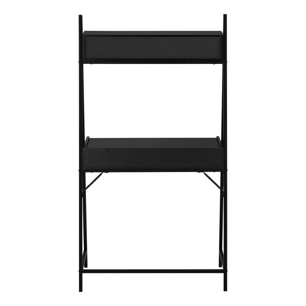 COMPUTER DESK - 32""L / BLACK / BLACK METAL