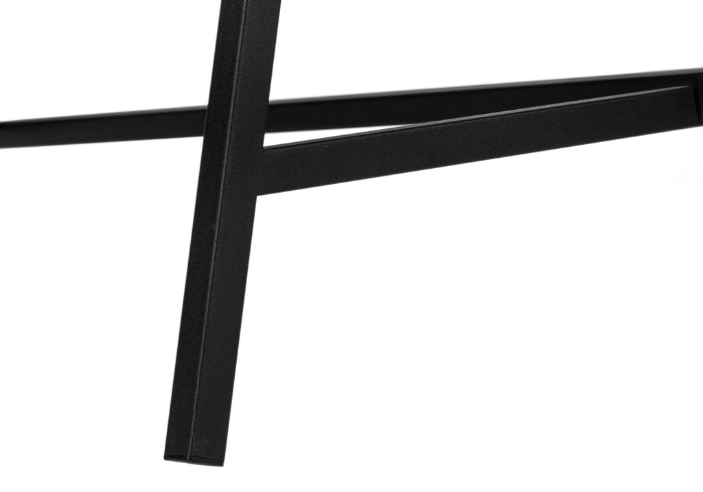 COMPUTER DESK - 32""L / GREY / BLACK METAL