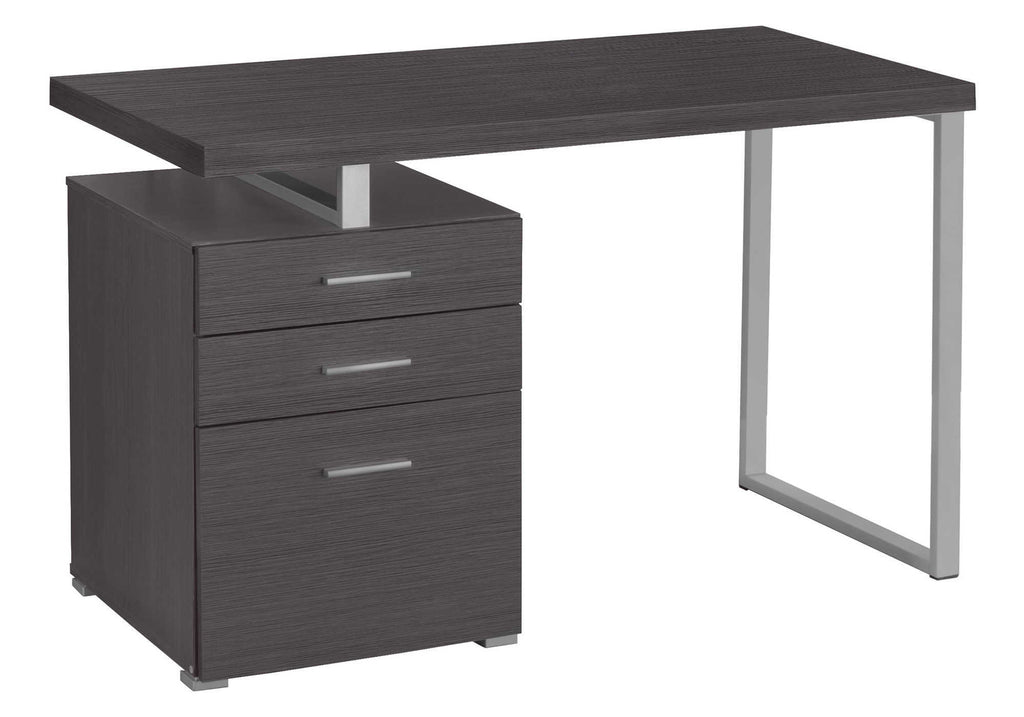 COMPUTER DESK - 48""L / GREY LEFT OR RIGHT FACING