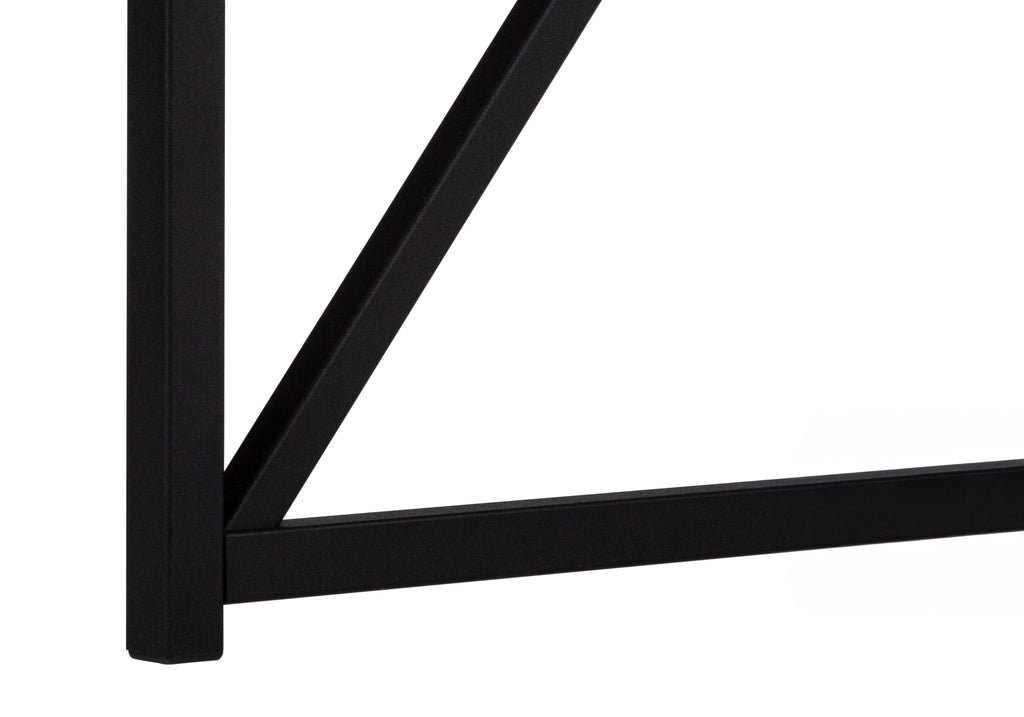 COMPUTER DESK - 48""L / TAUPE RECLAIMED WOOD / BLACK METAL