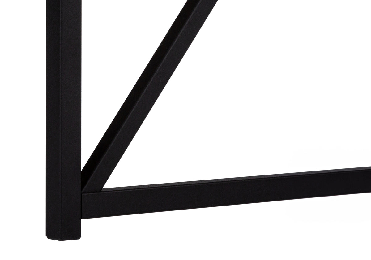 COMPUTER DESK - 48""L / TAUPE RECLAIMED WOOD / BLACK METAL