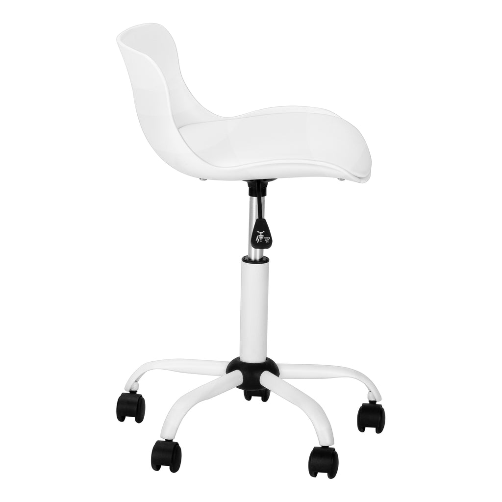 OFFICE CHAIR - WHITE JUVENILE / MULTI-POSITION