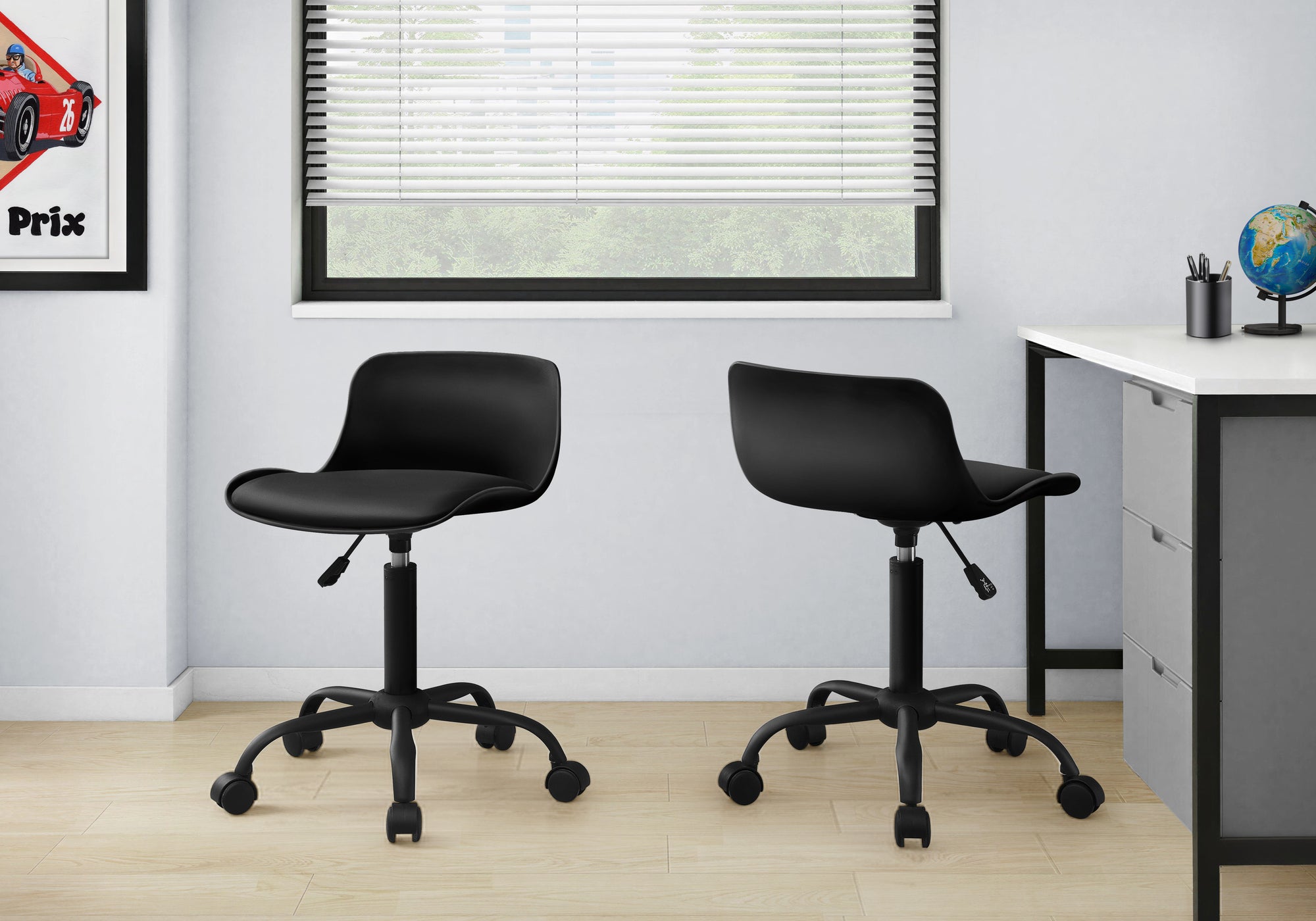OFFICE CHAIR - BLACK JUVENILE / MULTI-POSITION