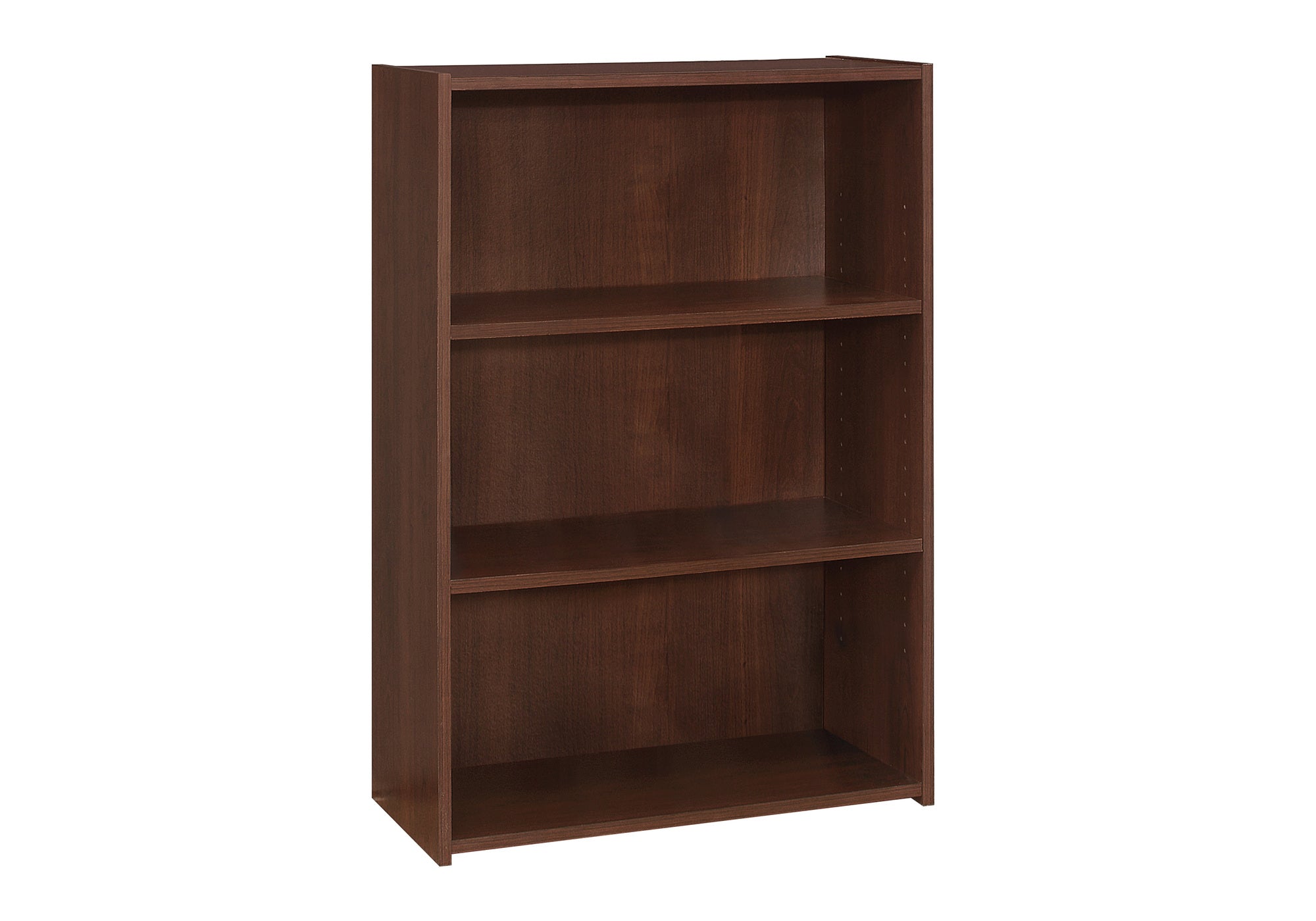 BOOKCASE - 36""H / CHERRY WITH 3 SHELVES