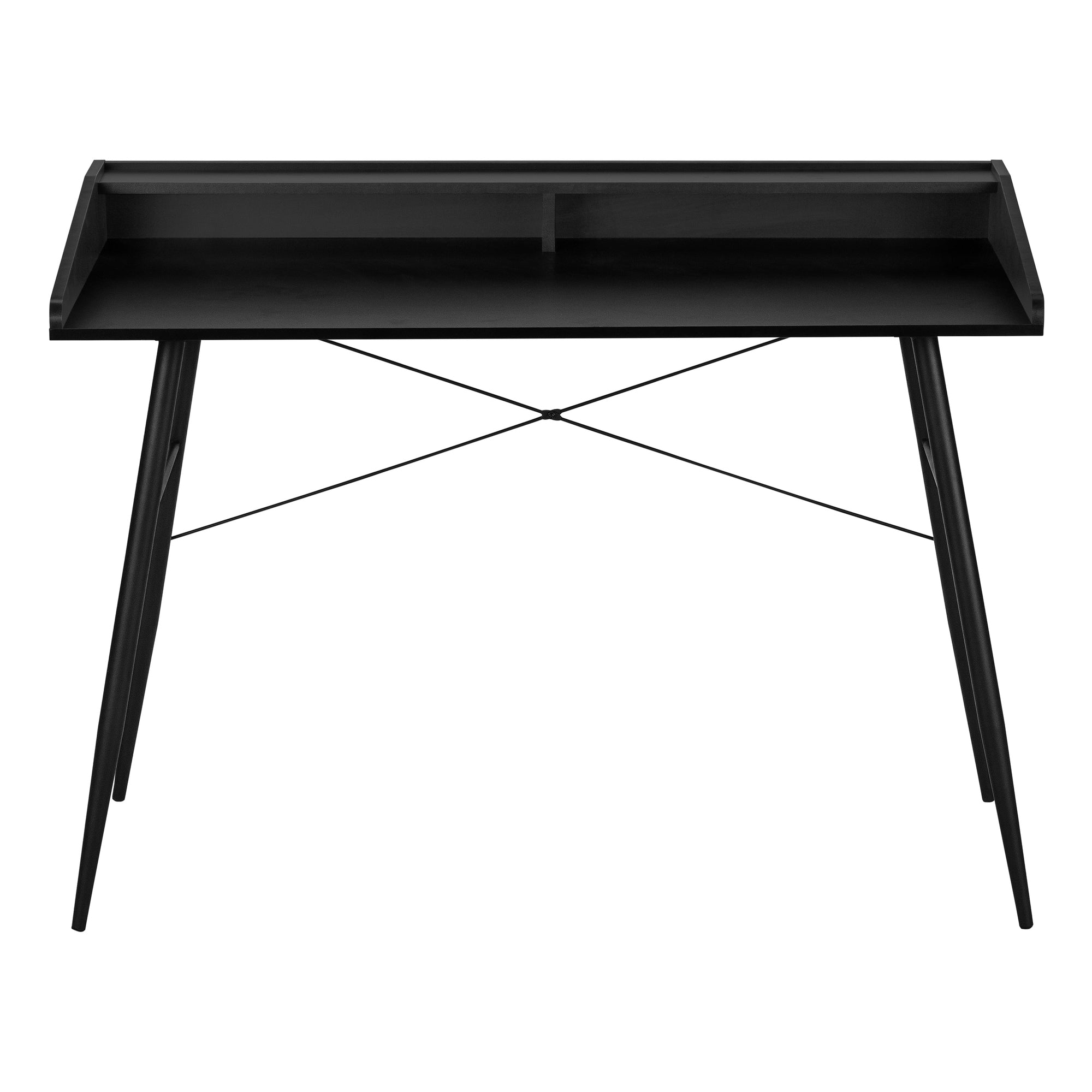 COMPUTER DESK - 48""L / BLACK / BLACK METAL
