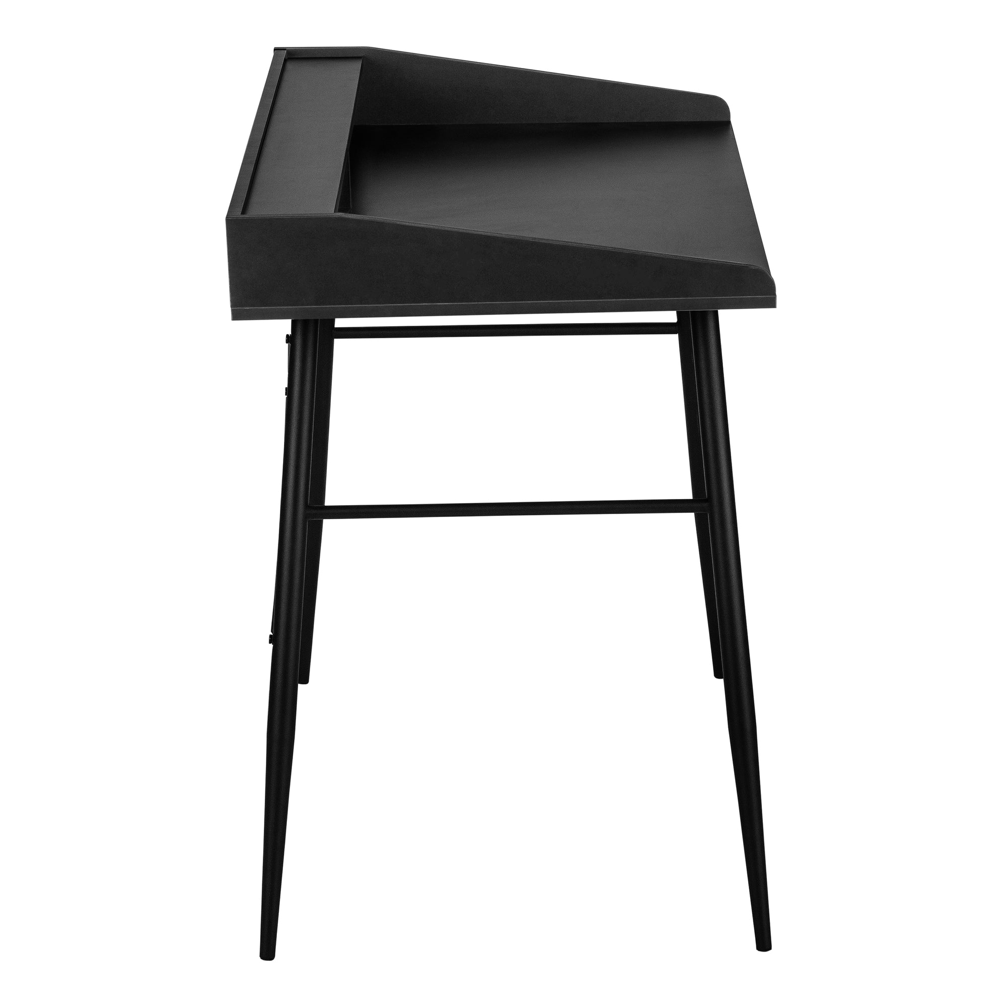 COMPUTER DESK - 48""L / BLACK / BLACK METAL