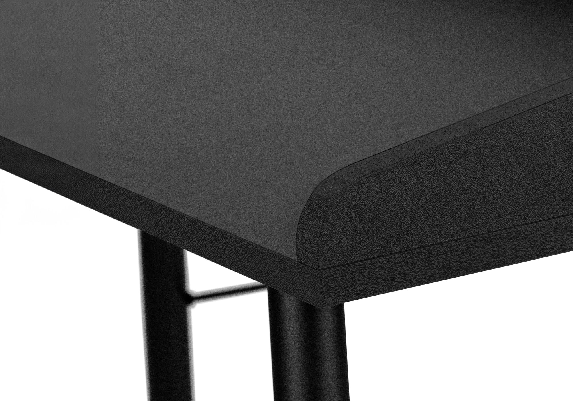 COMPUTER DESK - 48""L / BLACK / BLACK METAL