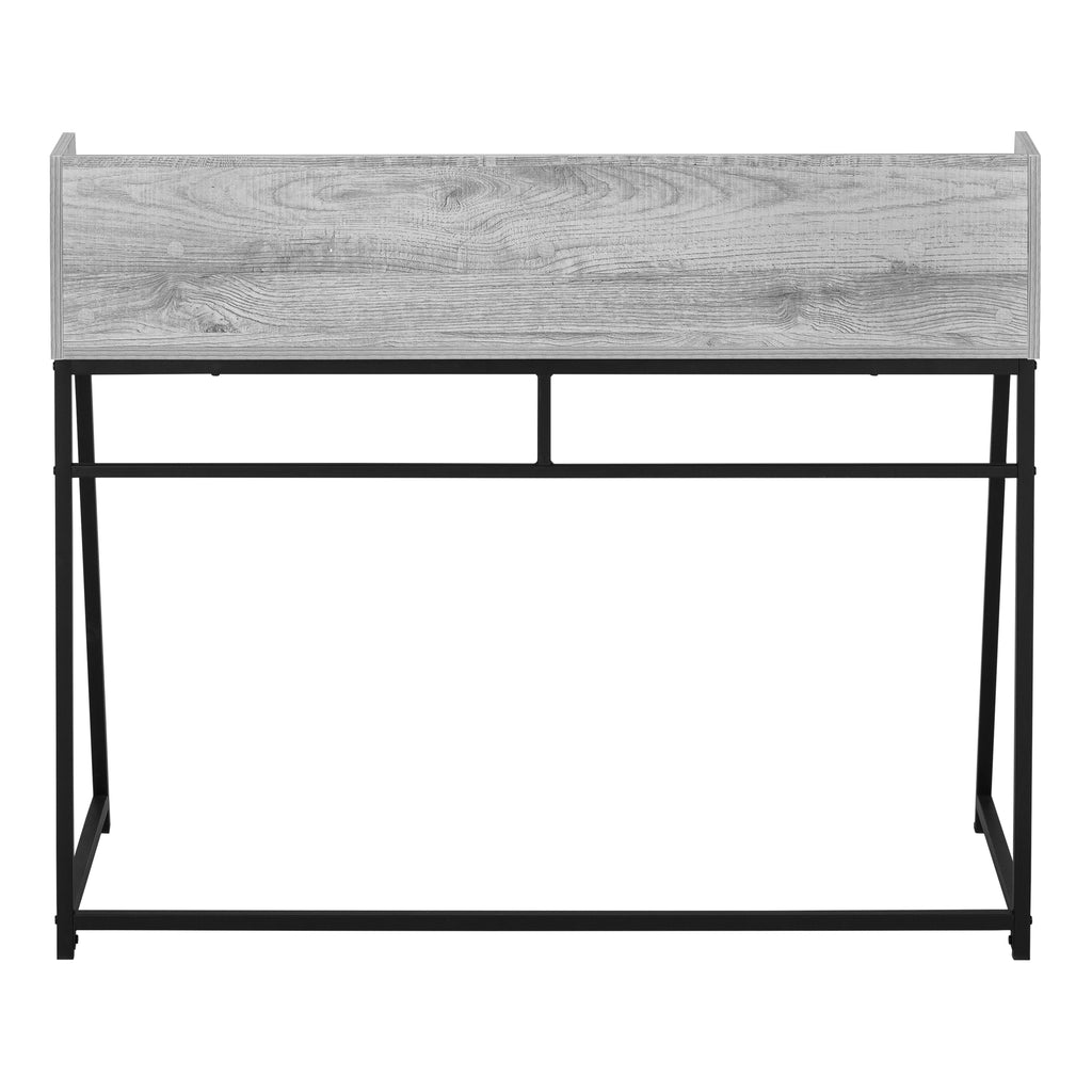 COMPUTER DESK - 48""L / GREY / BLACK METAL