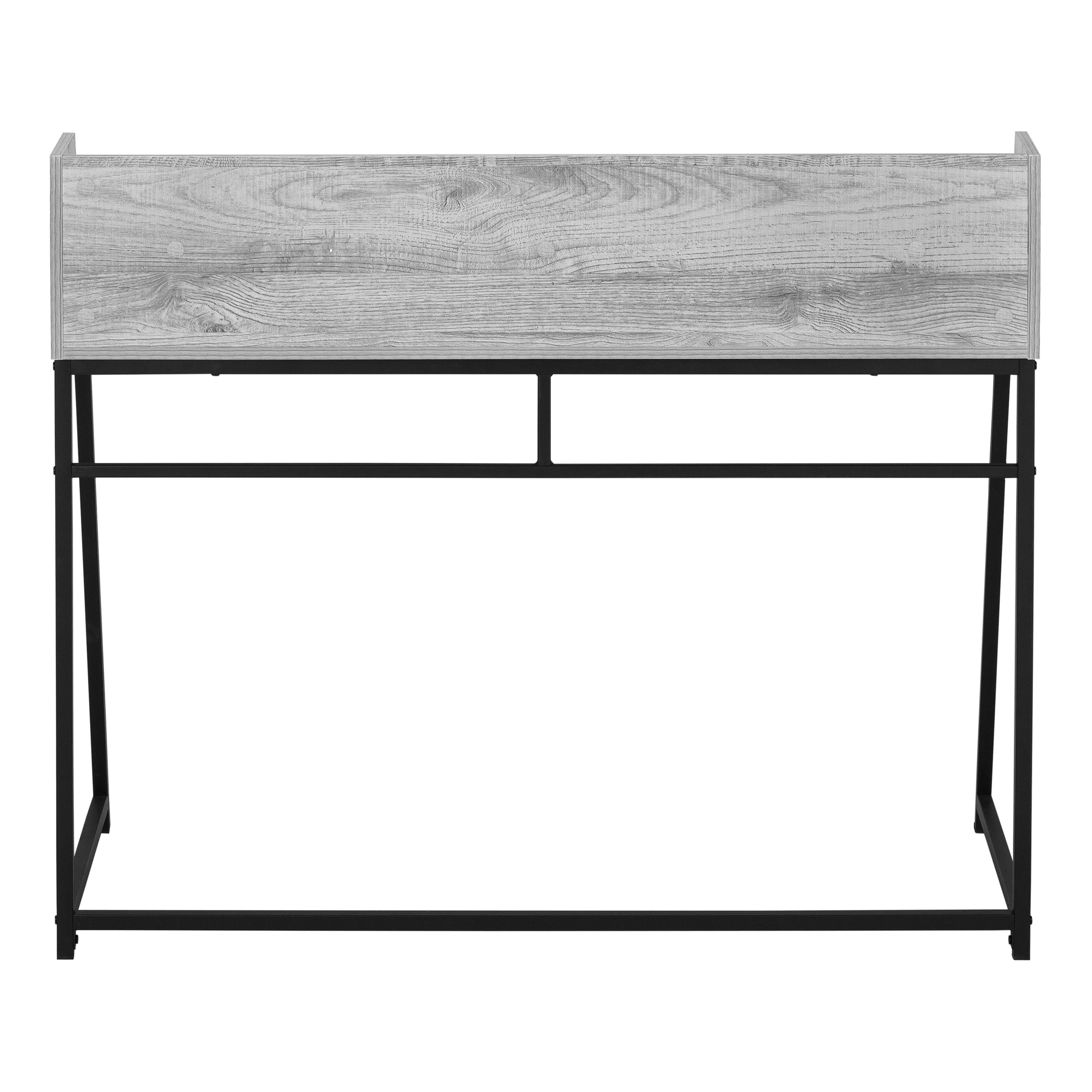 COMPUTER DESK - 48""L / GREY / BLACK METAL