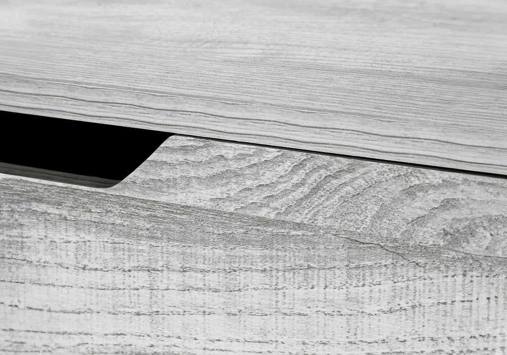 COMPUTER DESK - 48""L / GREY / BLACK METAL