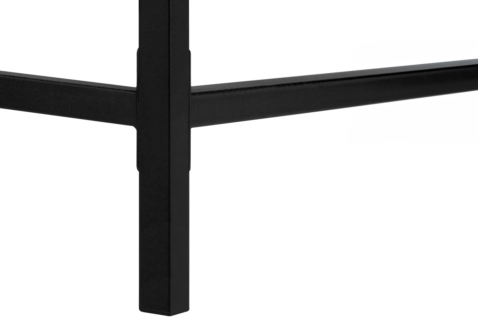 COMPUTER DESK - 48""L / BLACK / BLACK METAL