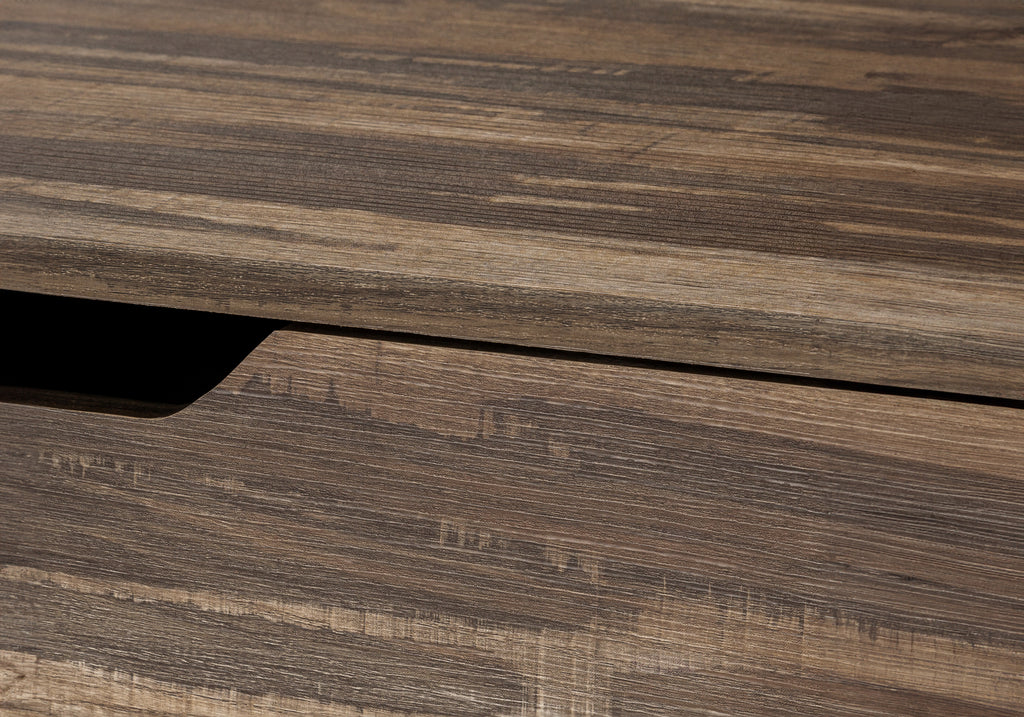 COMPUTER DESK - 48""L / BROWN RECLAIMED WOOD / BLACK METAL