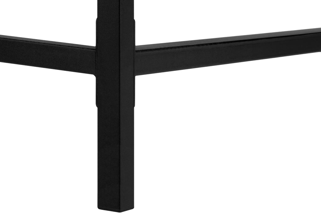 COMPUTER DESK - 48""L / BROWN RECLAIMED WOOD / BLACK METAL