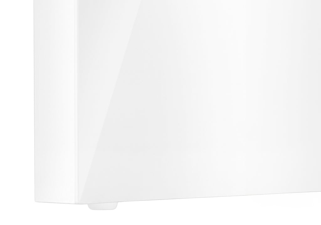COMPUTER DESK - 48""L / HIGH GLOSSY WHITE / STORAGE DRAWER