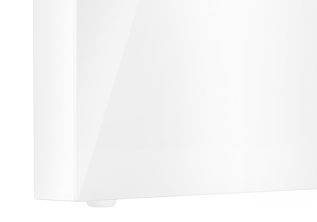 COMPUTER DESK - 48""L / HIGH GLOSSY WHITE / STORAGE DRAWER