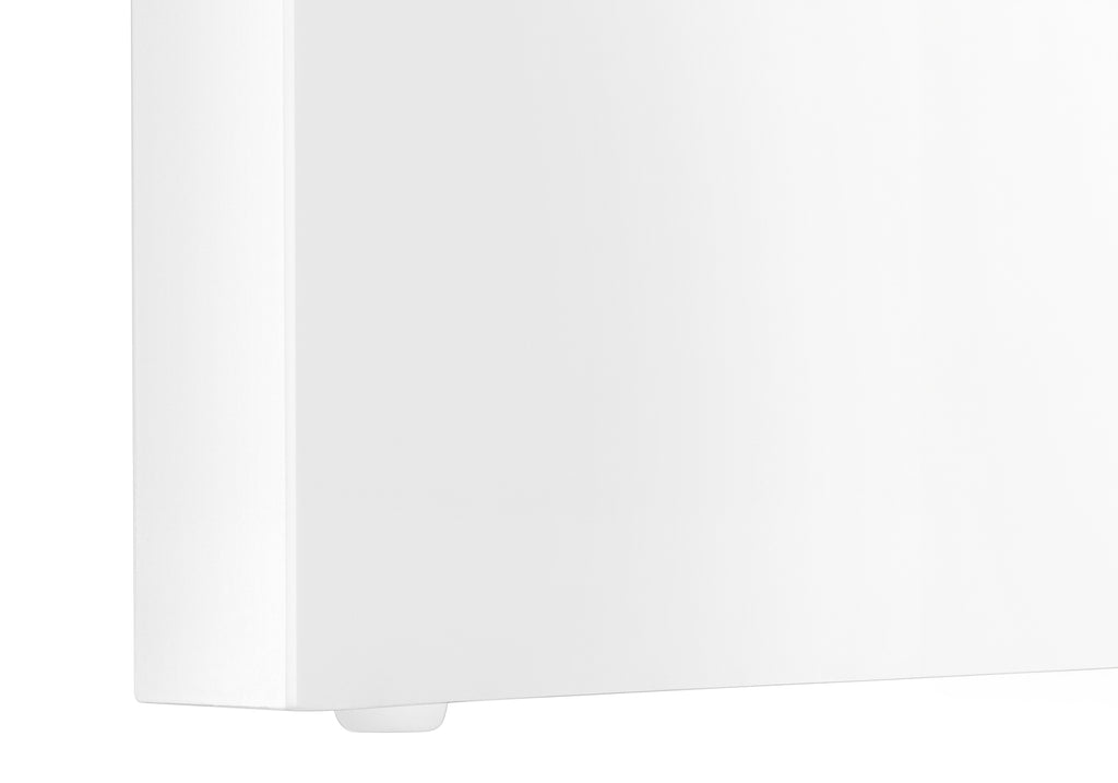 COMPUTER DESK - 72""L / HIGH GLOSSY WHITE LEFT/ RIGHT FACE