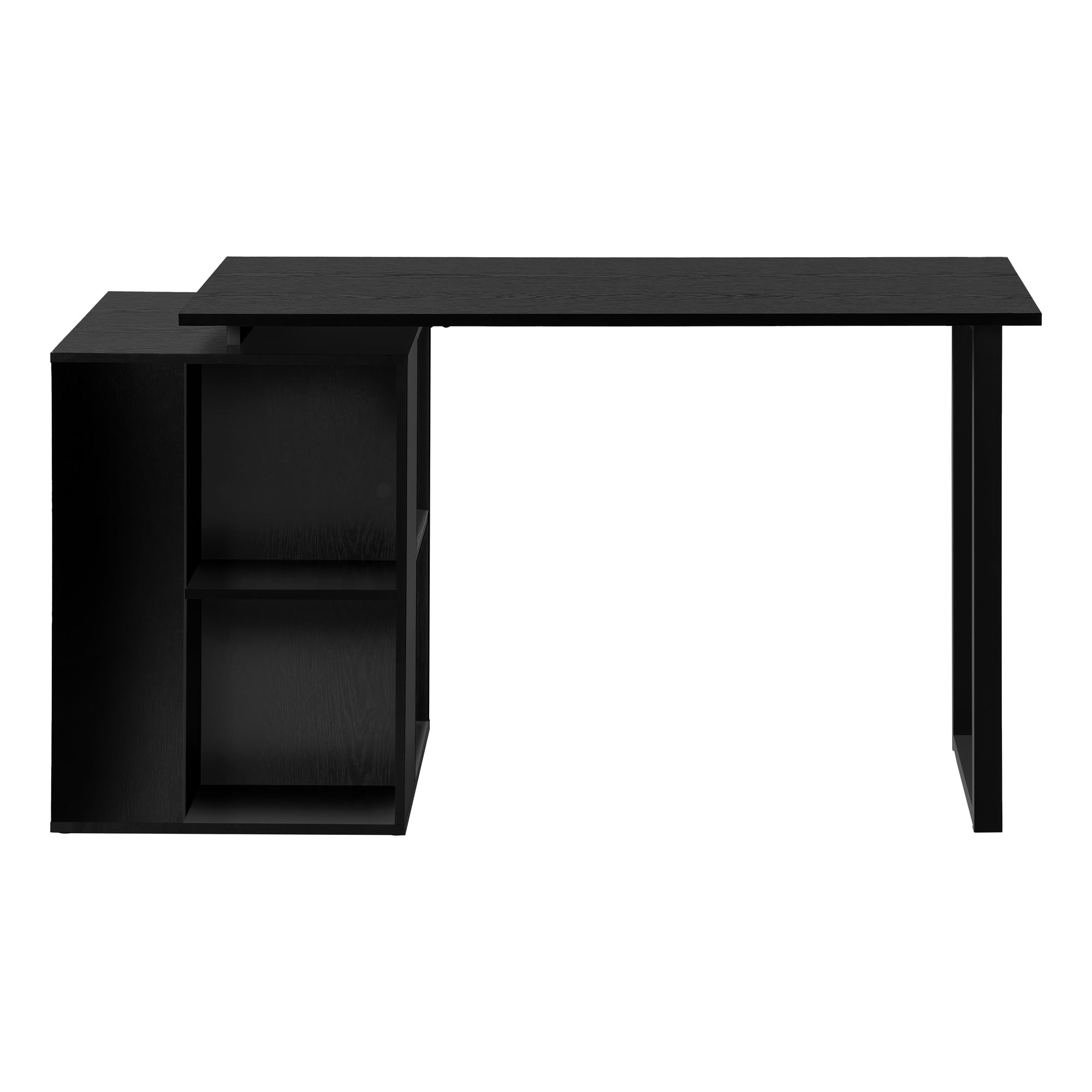 COMPUTER DESK - 55""L / BLACK OAK LEFT OR RIGHT FACING