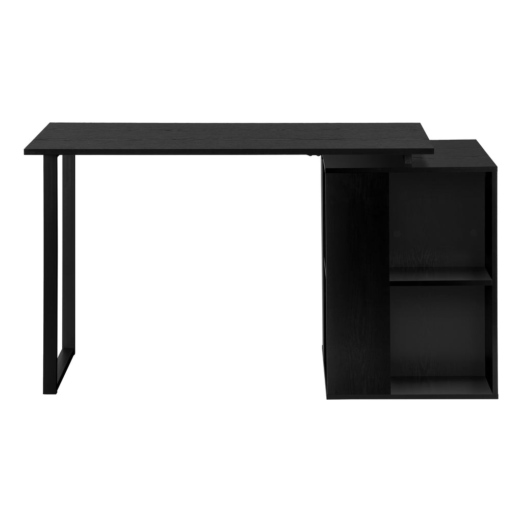 COMPUTER DESK - 55""L / BLACK OAK LEFT OR RIGHT FACING