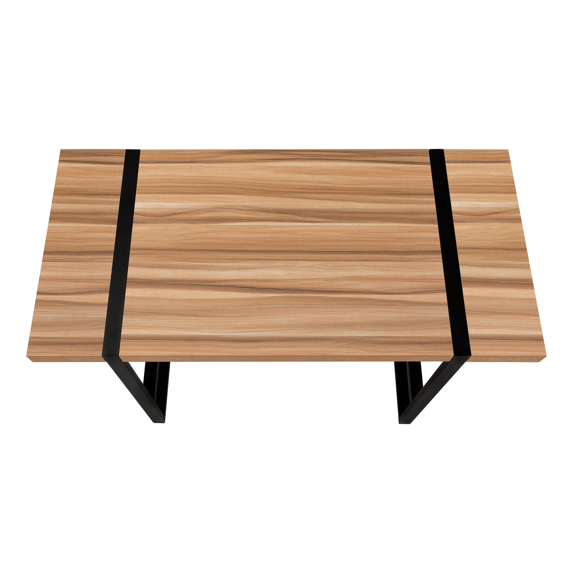 COMPUTER DESK - 48""L / LIGHT RECLAIMED WOOD / BLACK METAL