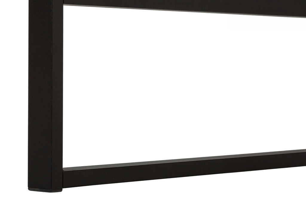 COMPUTER DESK - 48""L / NATURAL / BLACK METAL