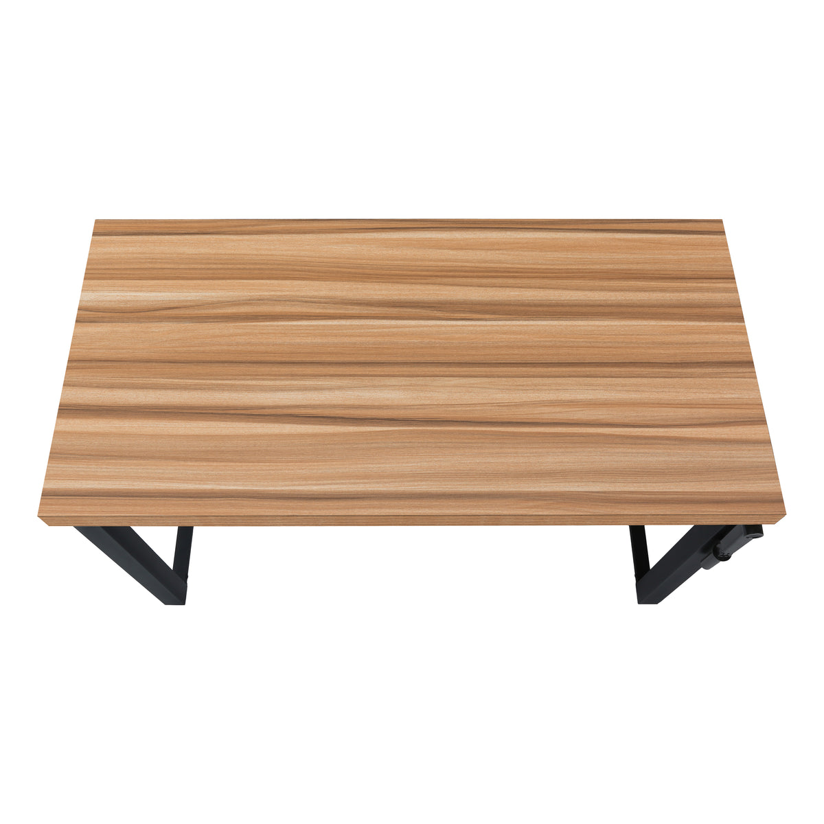 COMPUTER DESK - 48""L / RECLAIMED WOOD / ADJ.HEIGHT/ BLACK