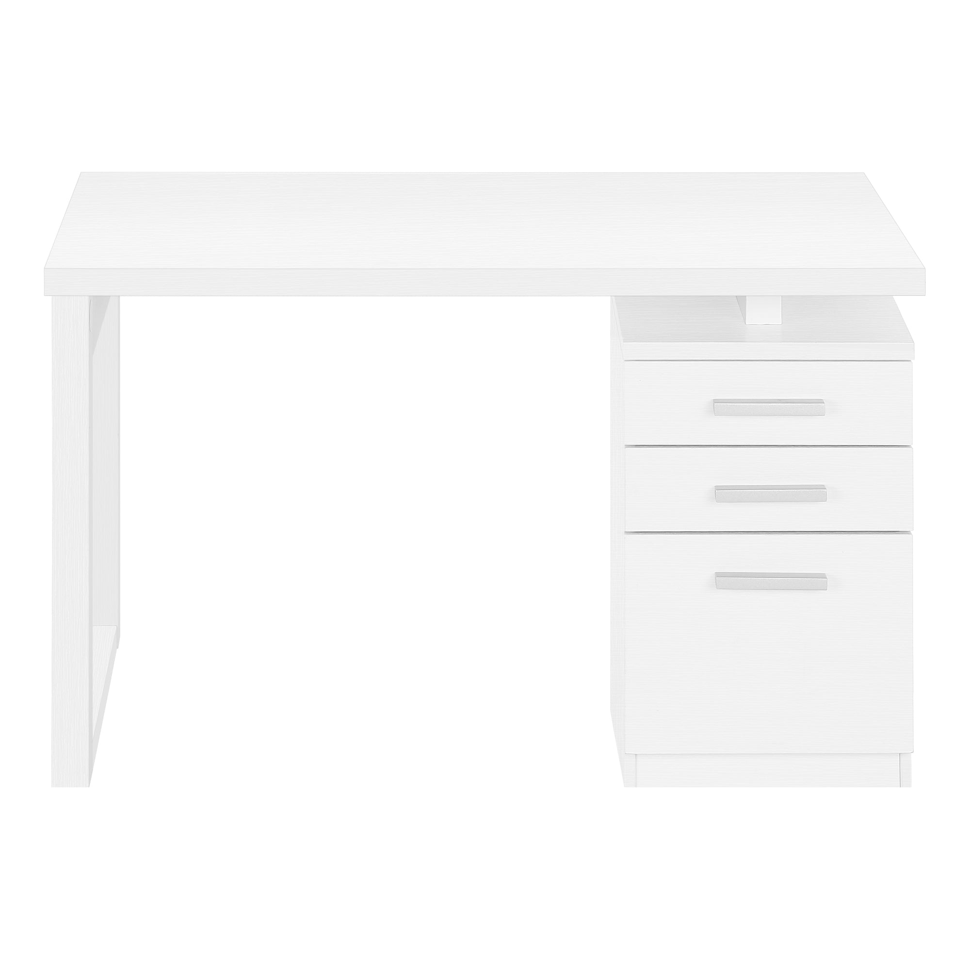 COMPUTER DESK - 48""L / WHITE LEFT OR RIGHT FACING