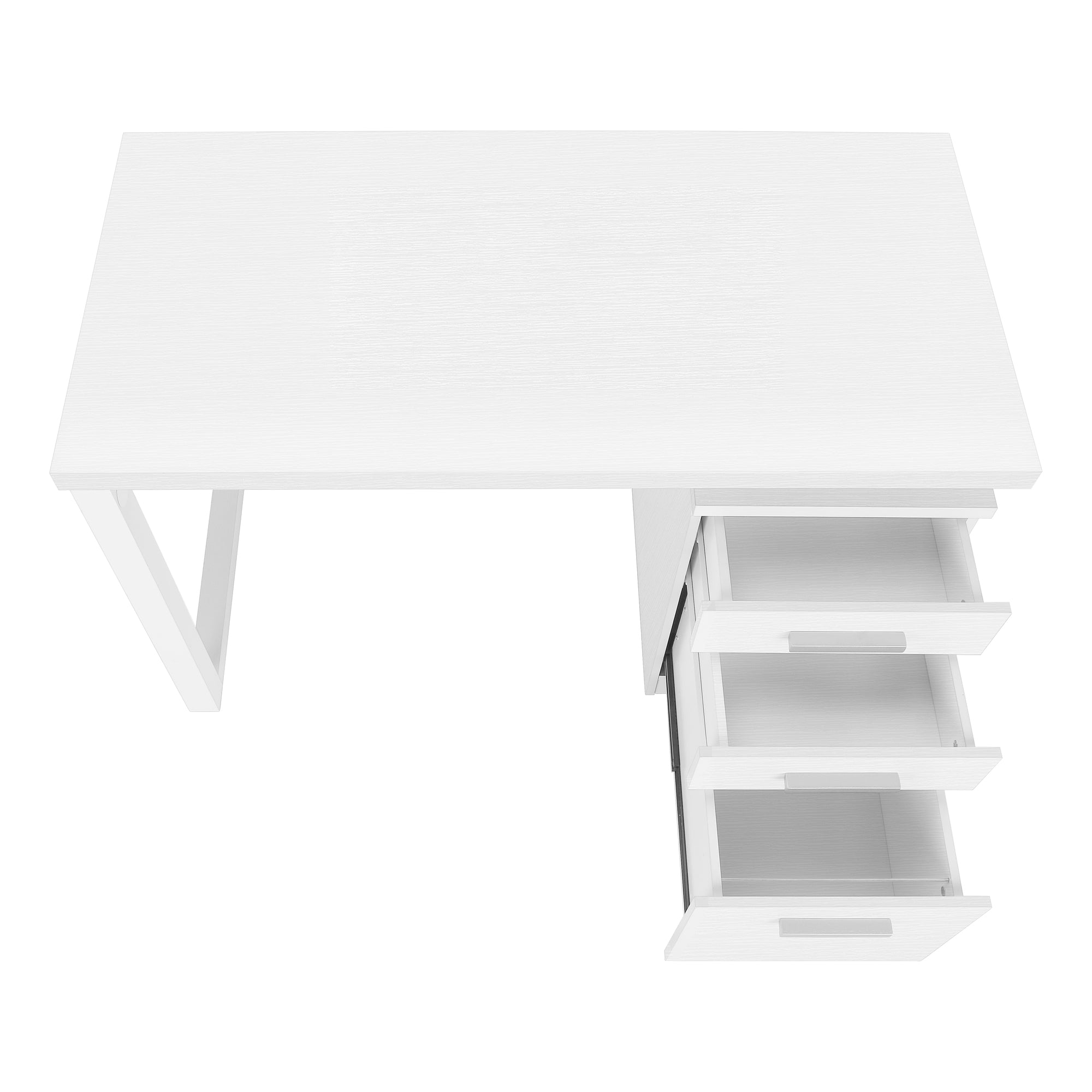 COMPUTER DESK - 48""L / WHITE LEFT OR RIGHT FACING