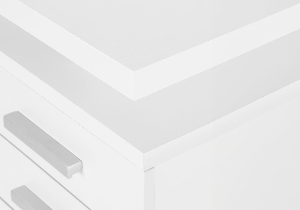 COMPUTER DESK - 48""L / WHITE LEFT OR RIGHT FACING