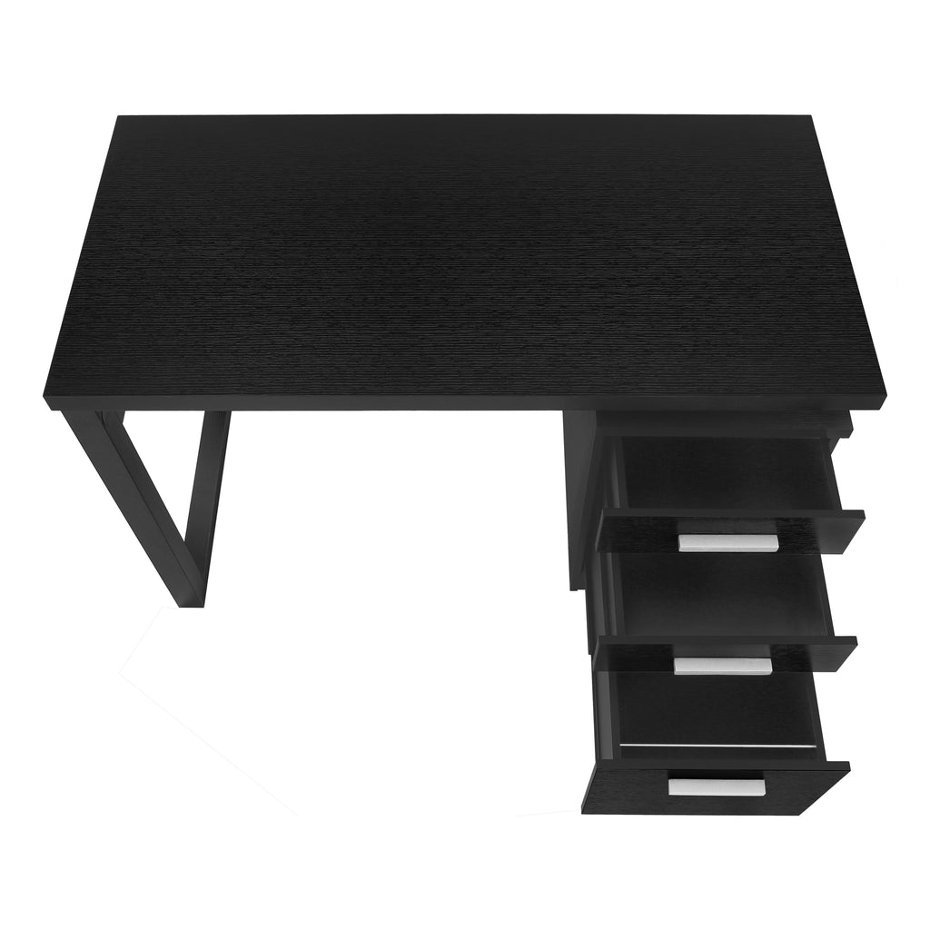 COMPUTER DESK - 48""L / BLACK LEFT OR RIGHT FACING