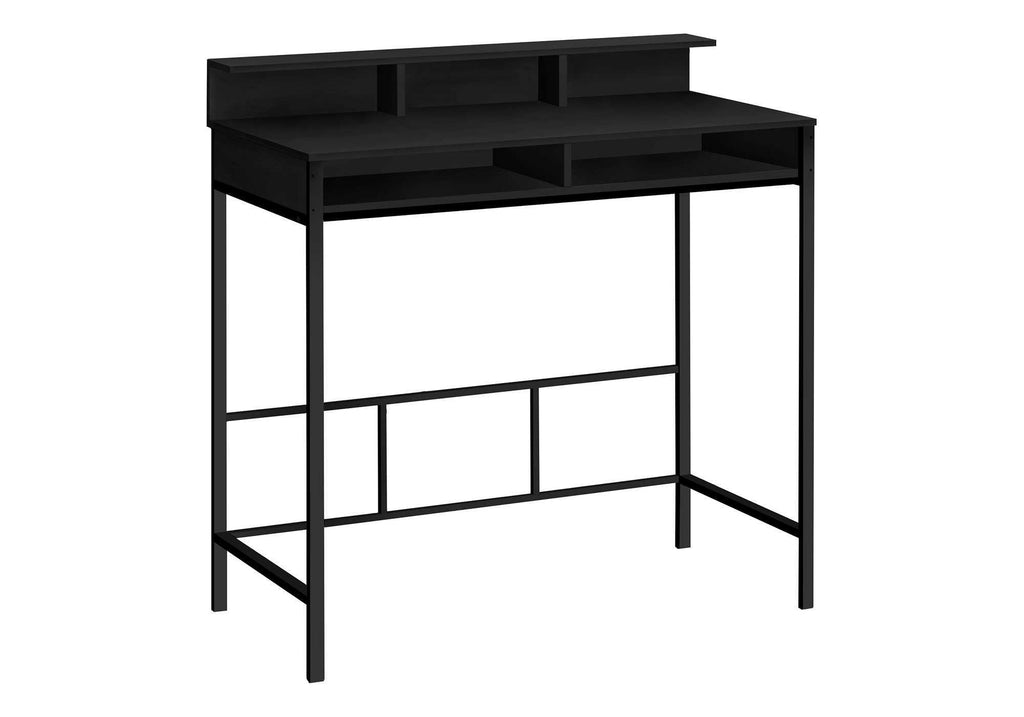 COMPUTER DESK - 48""L / BLACK / BLACK STANDING HEIGHT