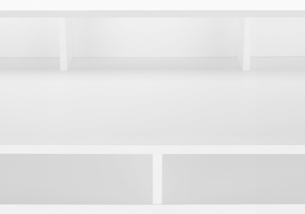 COMPUTER DESK - 48""L / WHITE / WHITE STANDING HEIGHT