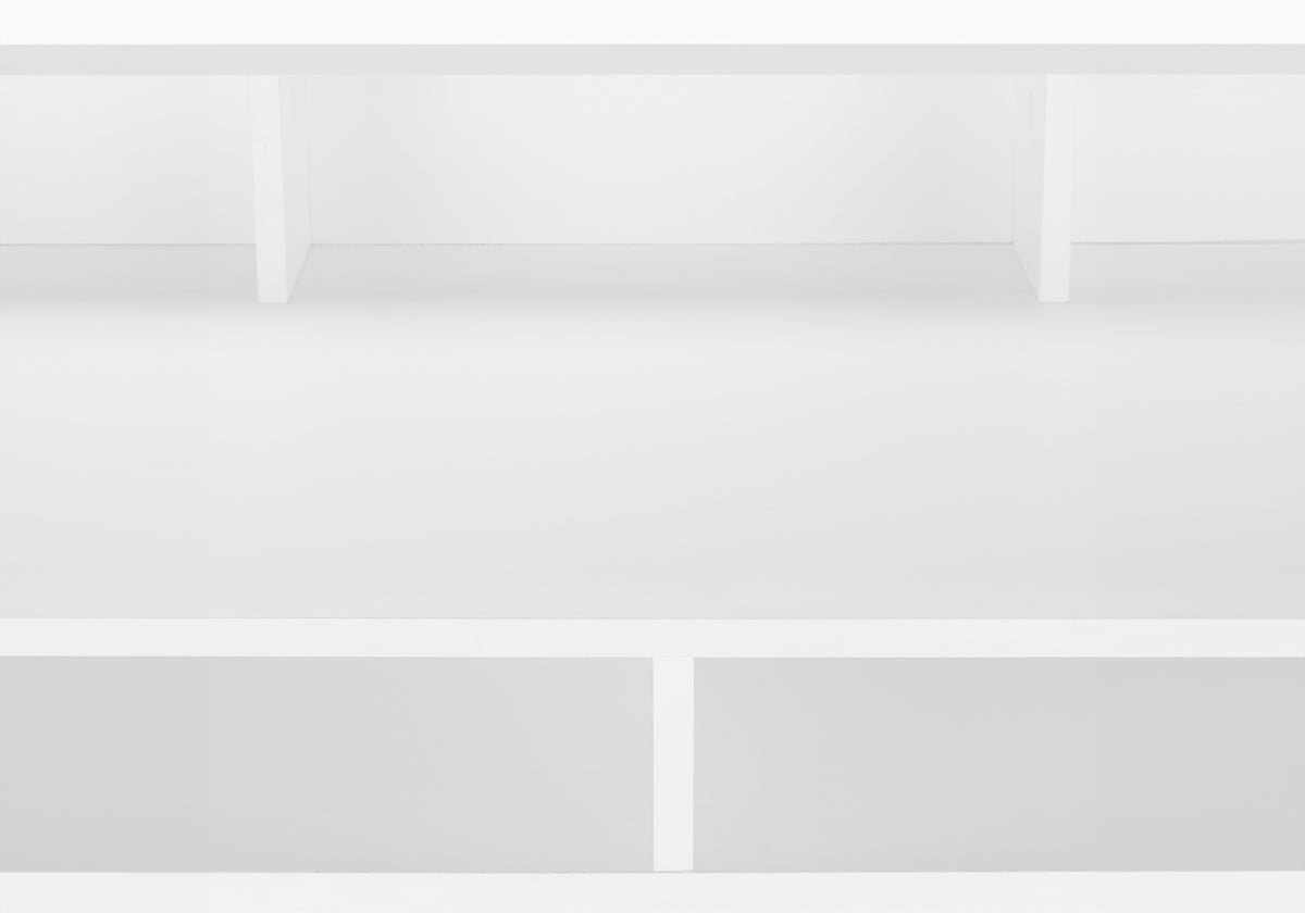 COMPUTER DESK - 48""L / WHITE / WHITE STANDING HEIGHT