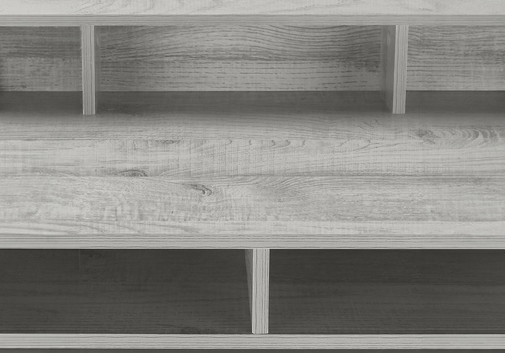 COMPUTER DESK - 48""L / GREY / BLACK STANDING HEIGHT