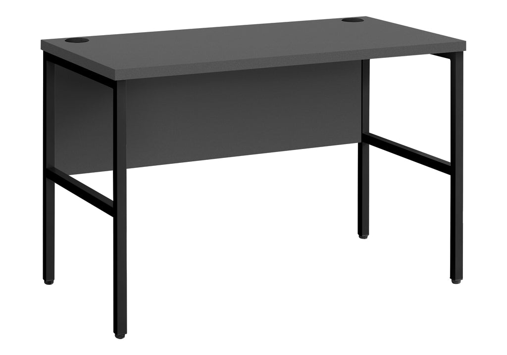 COMPUTER DESK - 48""L GREY / BLACK COMMERCIAL GRADE
