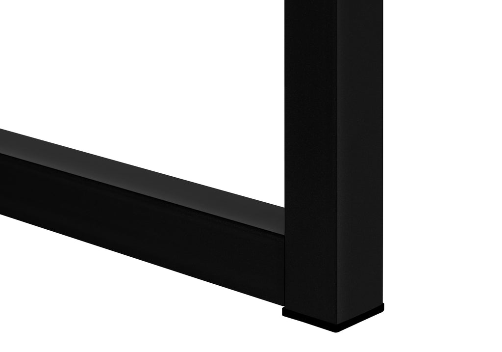 OFFICE HUTCH - 72""L GREY / BLACK COMMERCIAL GRADE